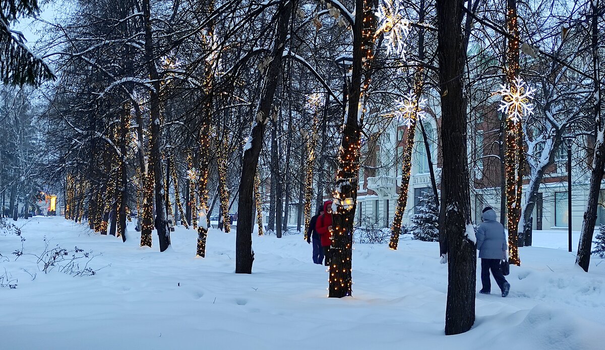 Снежными аллеями - Татьяна Лютаева Снежными аллеями - Татьяна Лютаева