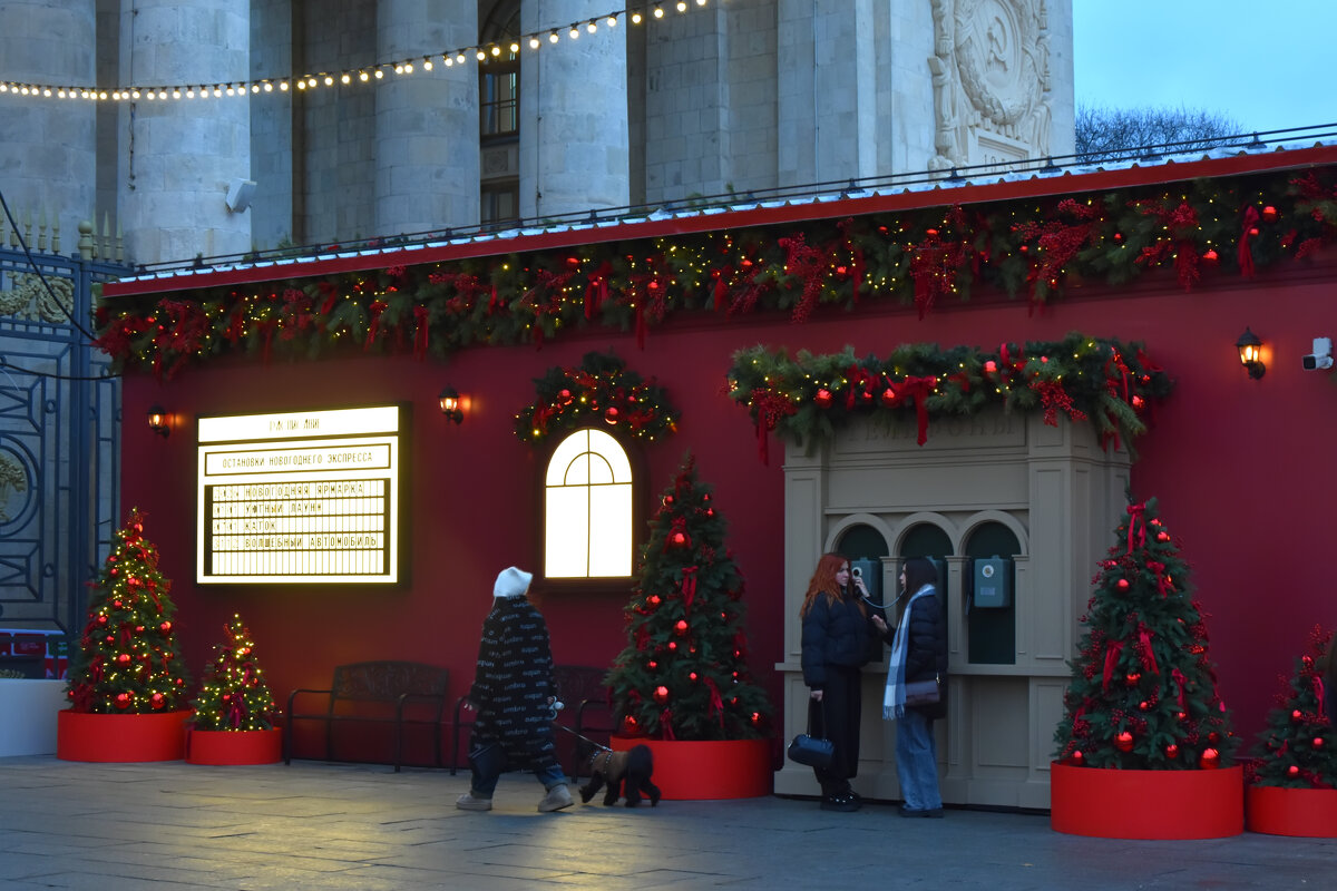 Предновогодняя Москва. Путешествие в Рождество. - Наташа *****