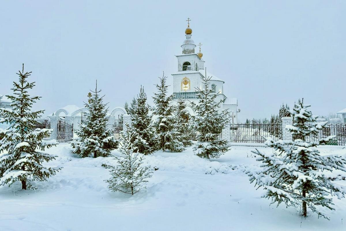 Храм в Шопино - Сеня Белгородский