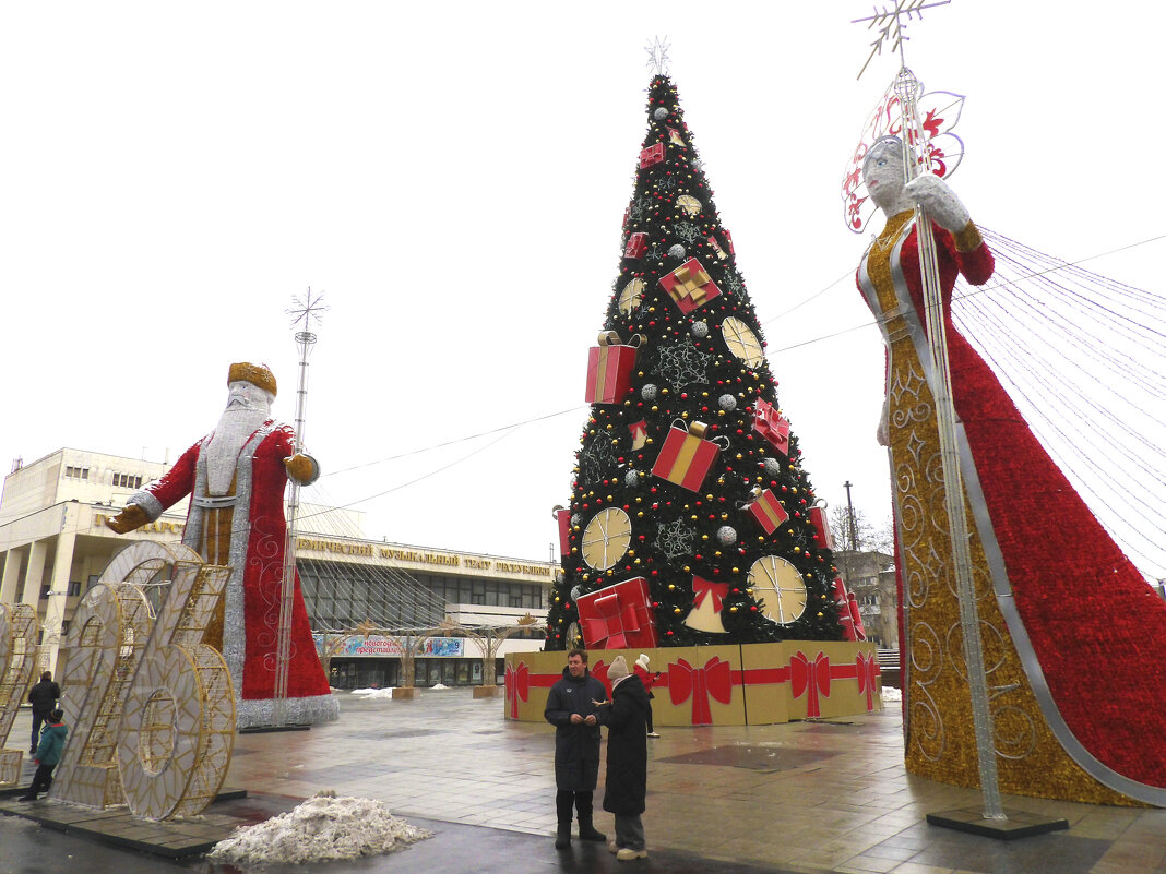 На площади  Ленина - Валентин Семчишин