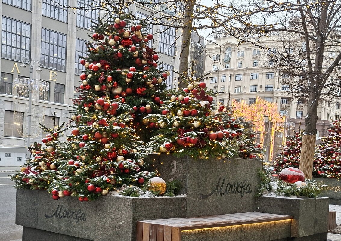 Москва новогодняя - ИРЭН@ .