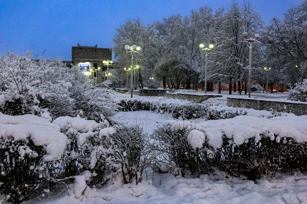 Зима в городе. - Александр Силинский Зима в городе. - Александр Силинский