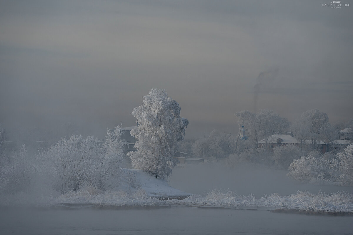 Зимняя сказка - у незамерзающих берегов Ангары! - Павел Крутенко