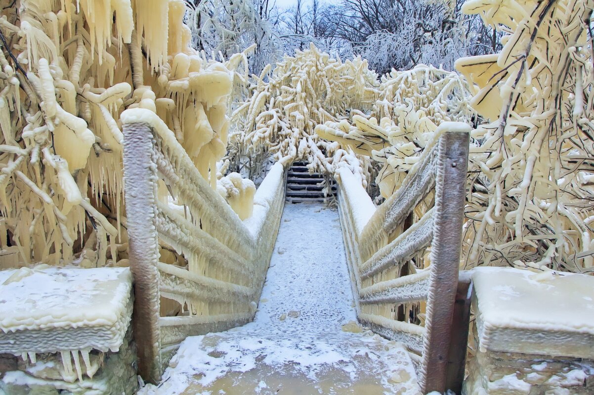 Мостик над водопадом Валасте - Marina Pavlova Мостик над водопадом Валасте - Marina Pavlova