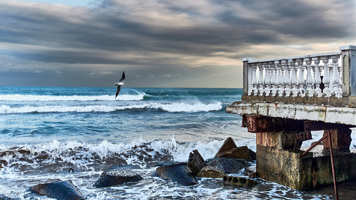 зимний шторм - Эдуард Тищенко