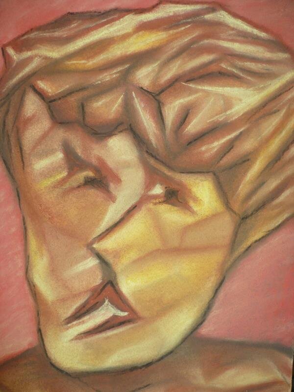 Из цикла "Боль". Пастель. 1989 г. - Валерий Кокорев Из цикла "Боль". Пастель. 1989 г. - Валерий Кокорев