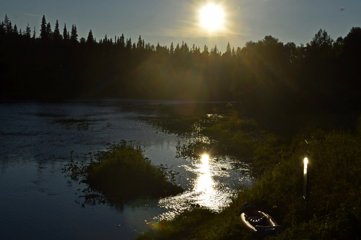 Вечернее солнце. - ВикТор Быстров
