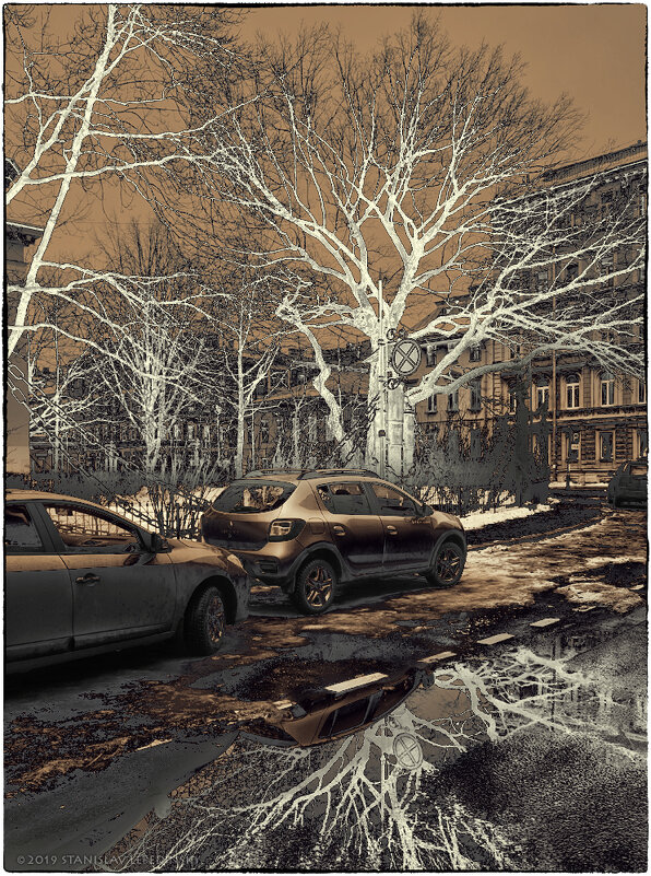 My magic Petersburg_03255_Преображенская площадь - Станислав Лебединский