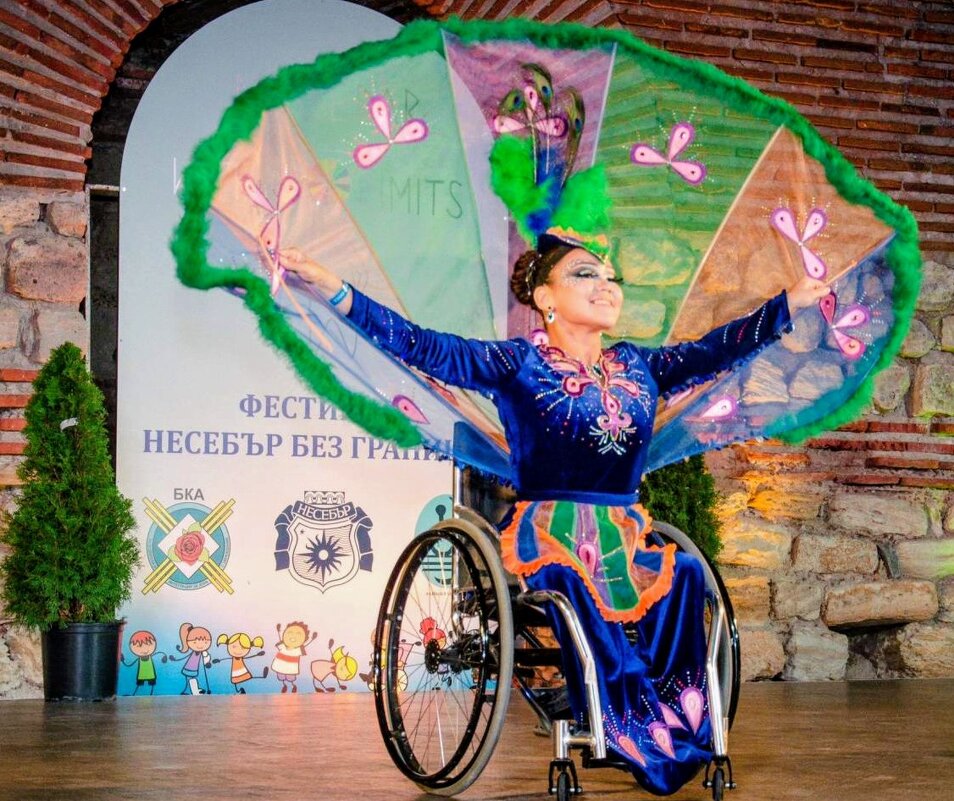 Пара танцы на колясках - Георгиевич 