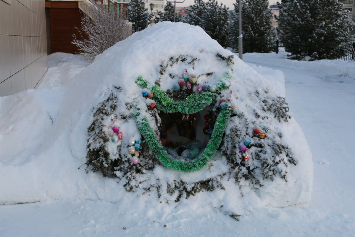 Рождество у церкви - Ольга 