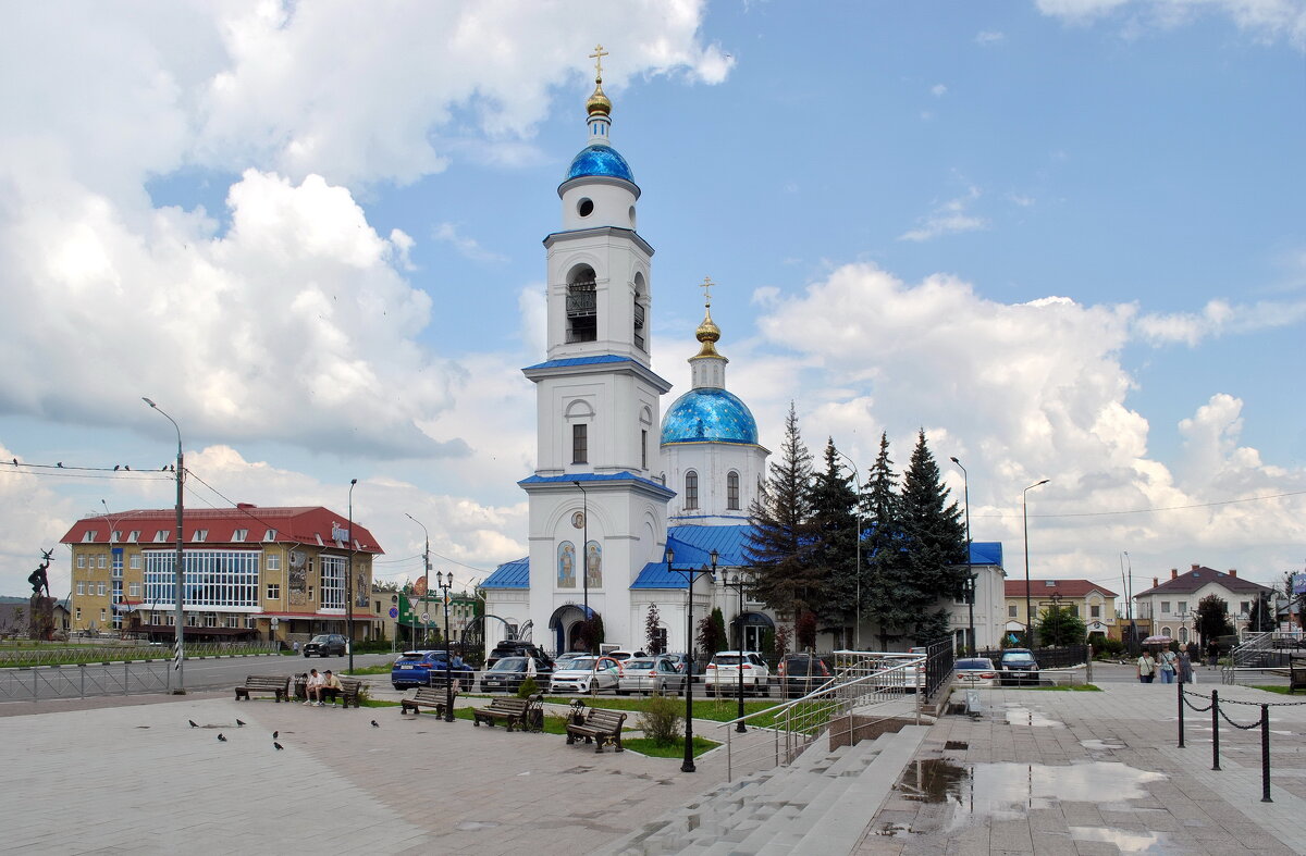 Колесо истории: храм, дом колхозника, кинотеатр, храм.. - AleksSPb Лесниченко