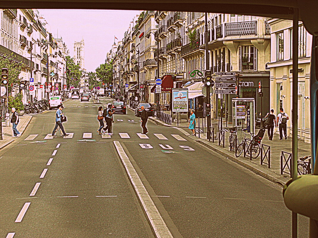 Париж, фото с автобуса. - Владимир Драгунский Париж, фото с автобуса. - Владимир Драгунский