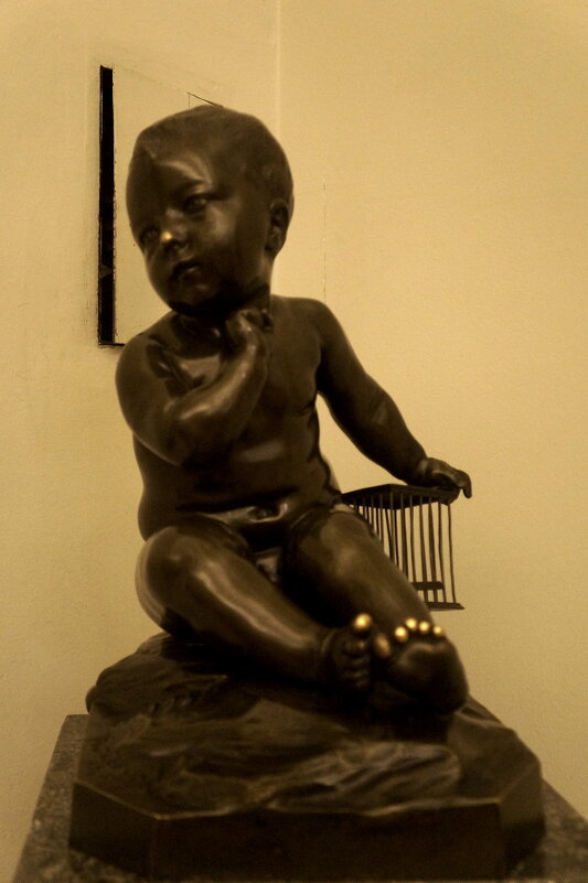 Жан-Батист Пигаль / Мальчик с клеткой - zavitok *