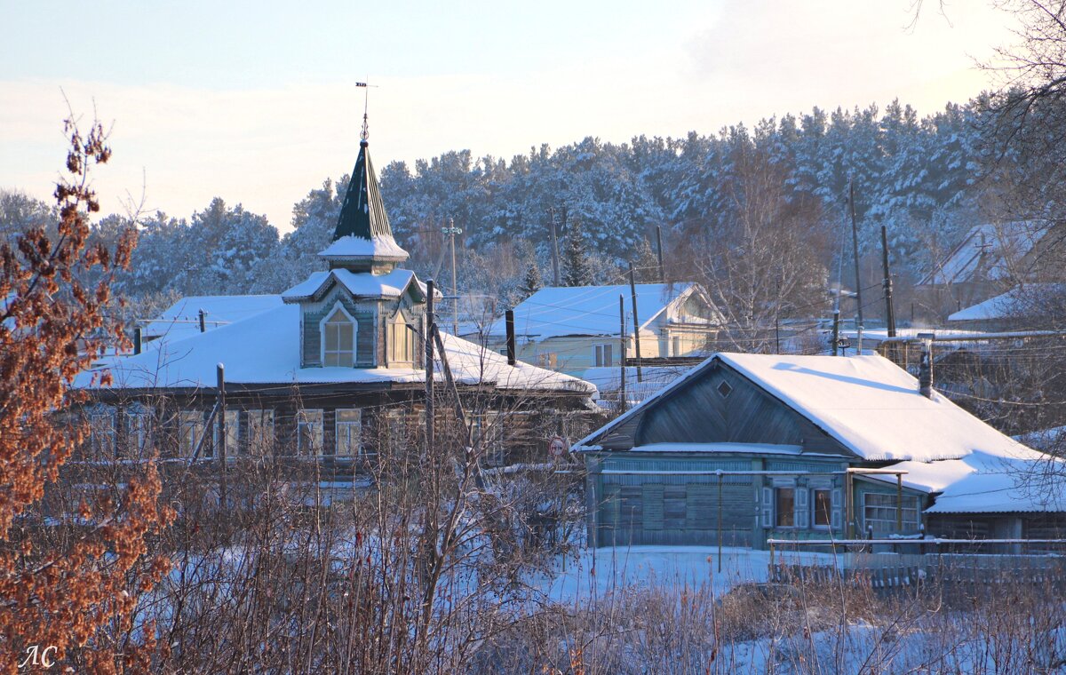Деревенская архитектура - Любовь Сахарова