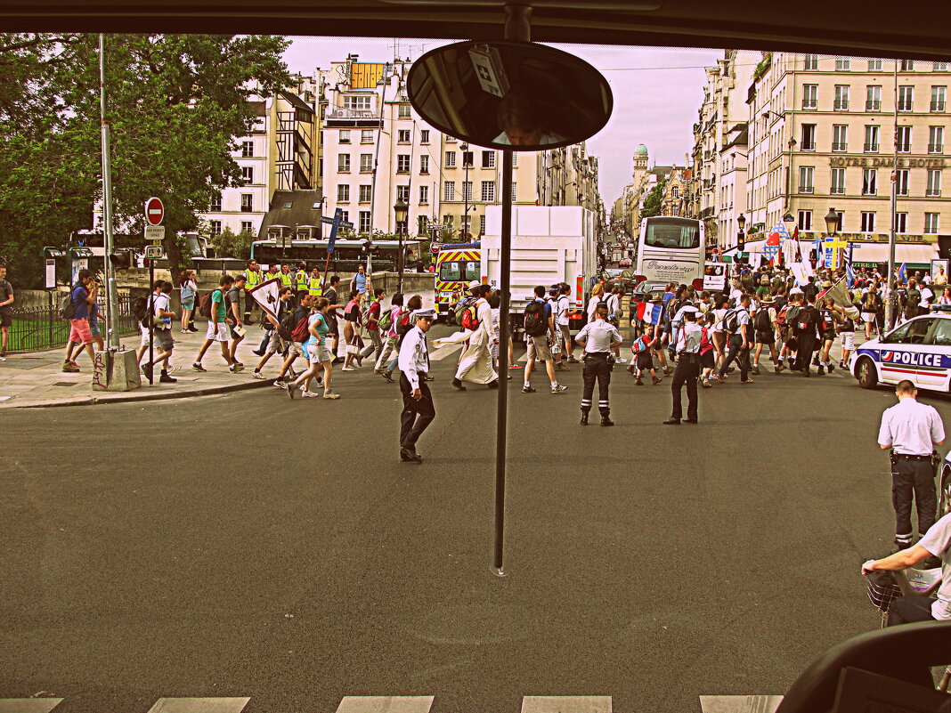 Париж с автобуса. - Владимир Драгунский