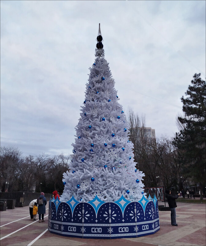 Белоснежная/снежная ёлка! - Надежда 