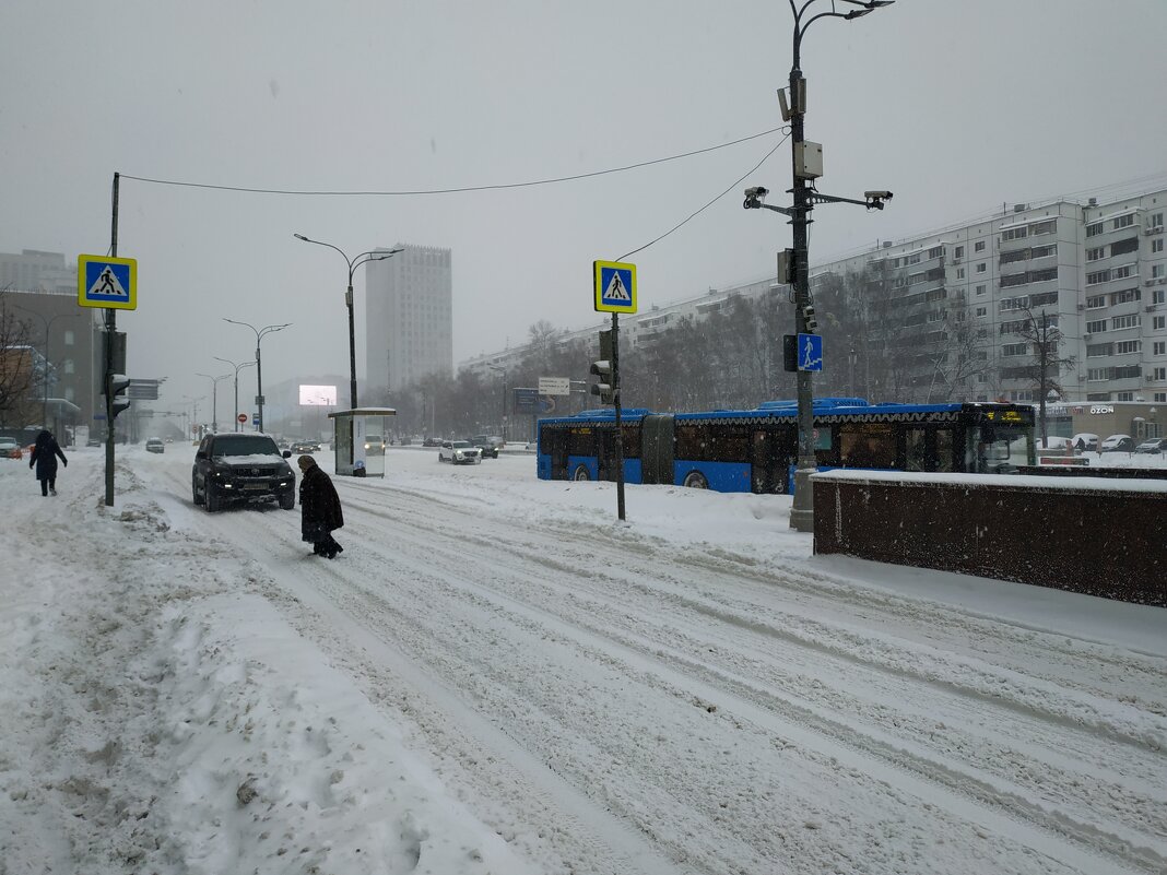 В Москве - снег - Андрей Лукьянов В Москве - снег - Андрей Лукьянов