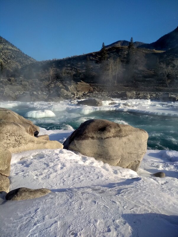 Алтай зимний. Катунь - Татьяна Лютаева Алтай зимний. Катунь - Татьяна Лютаева