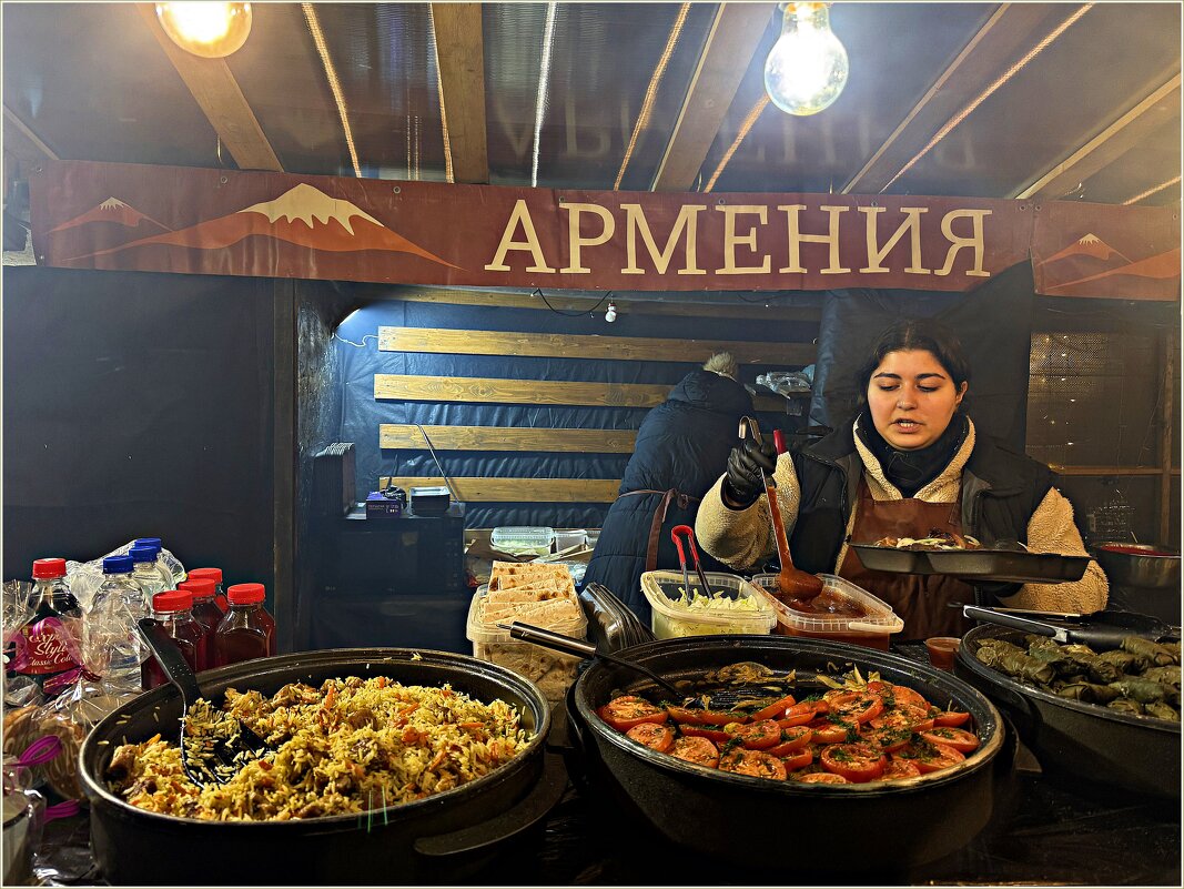 На Рождественской ярмарке. - Валерия Комова