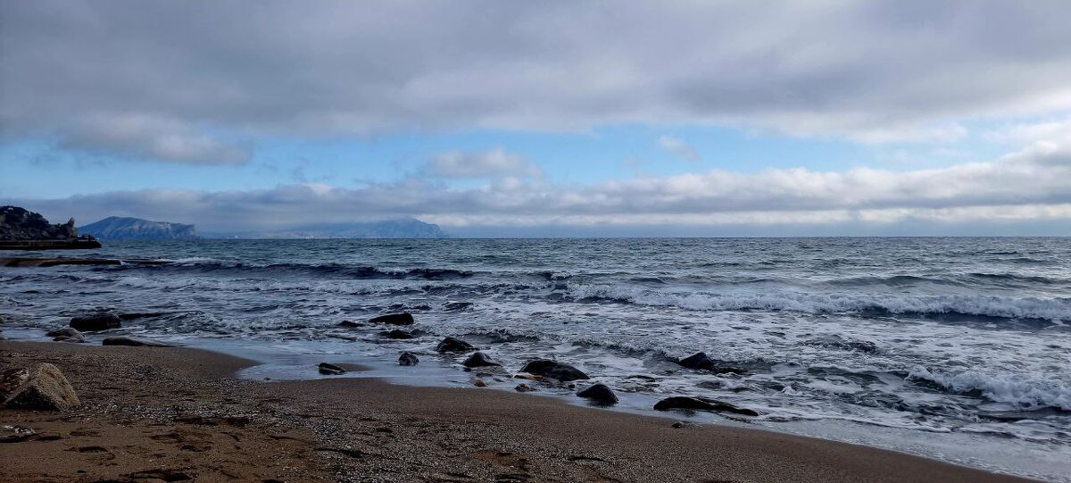 Море в Крыму, декабрь. - Екатерина Леш