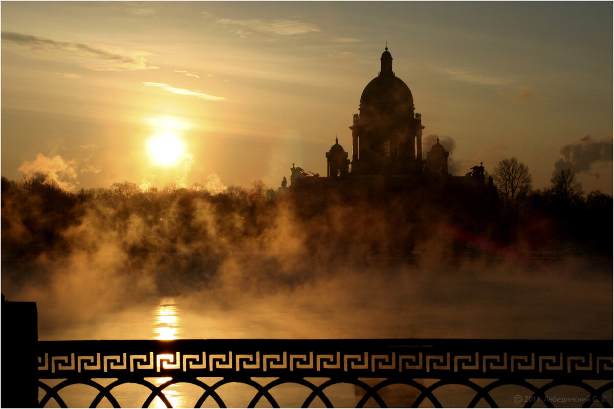 My magic Petersburg_00355_Университетская наб. - Станислав Лебединский