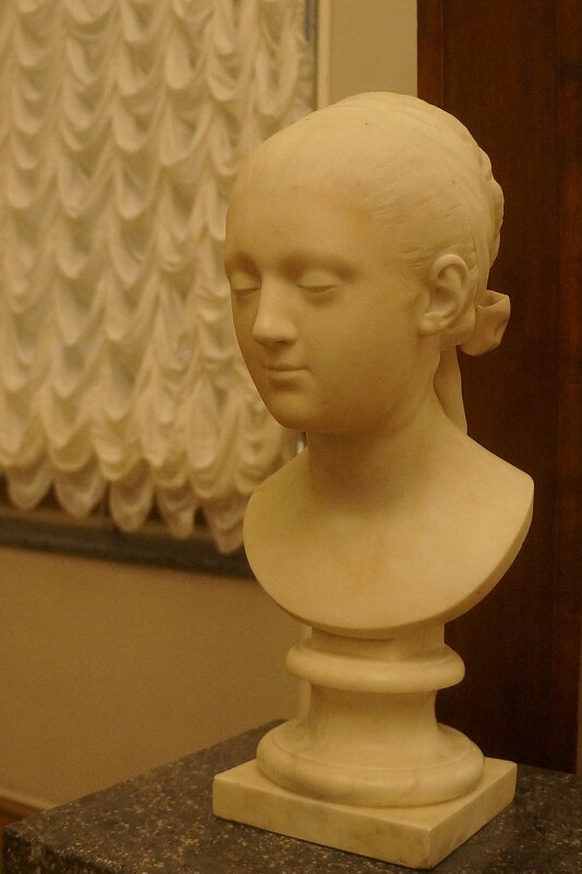 Жан-Антуан Гудон , Портрет девушки (Маленькая Лиза) - zavitok *