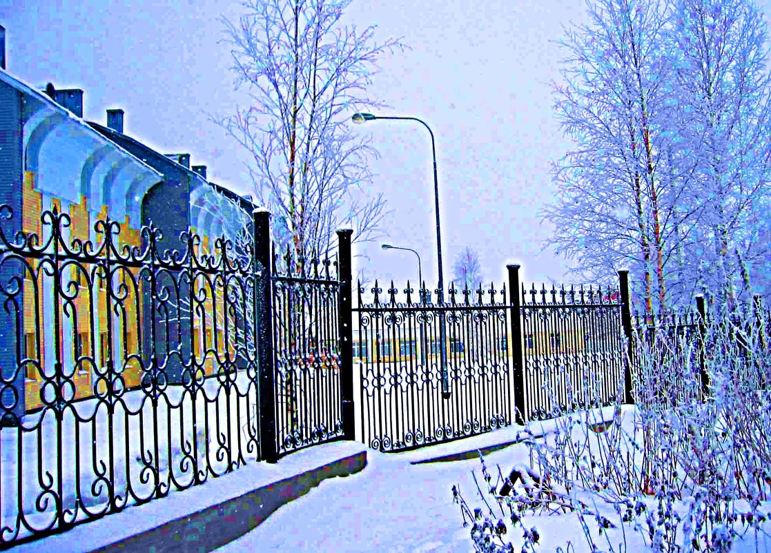 Декабрь...Графика зимы! - Владимир 