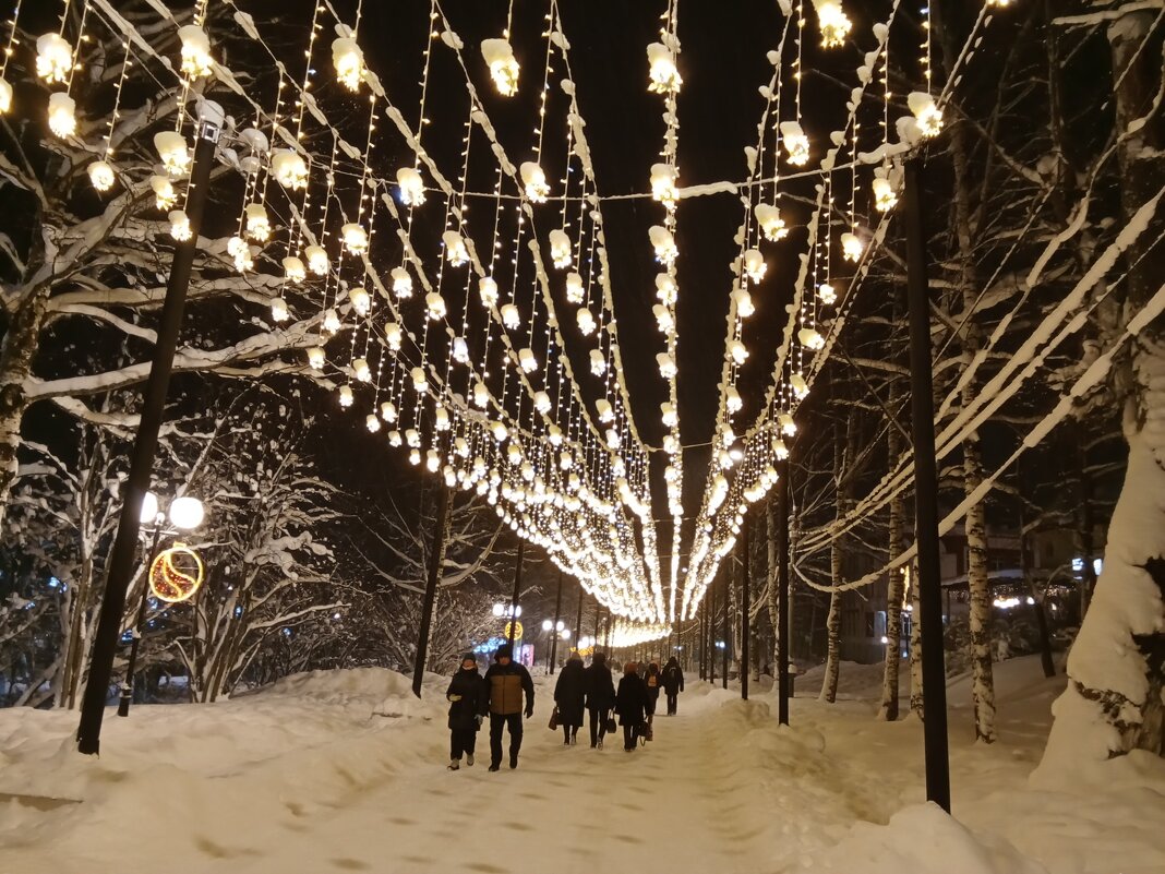 Новогодняя иллюминация - Виктор 