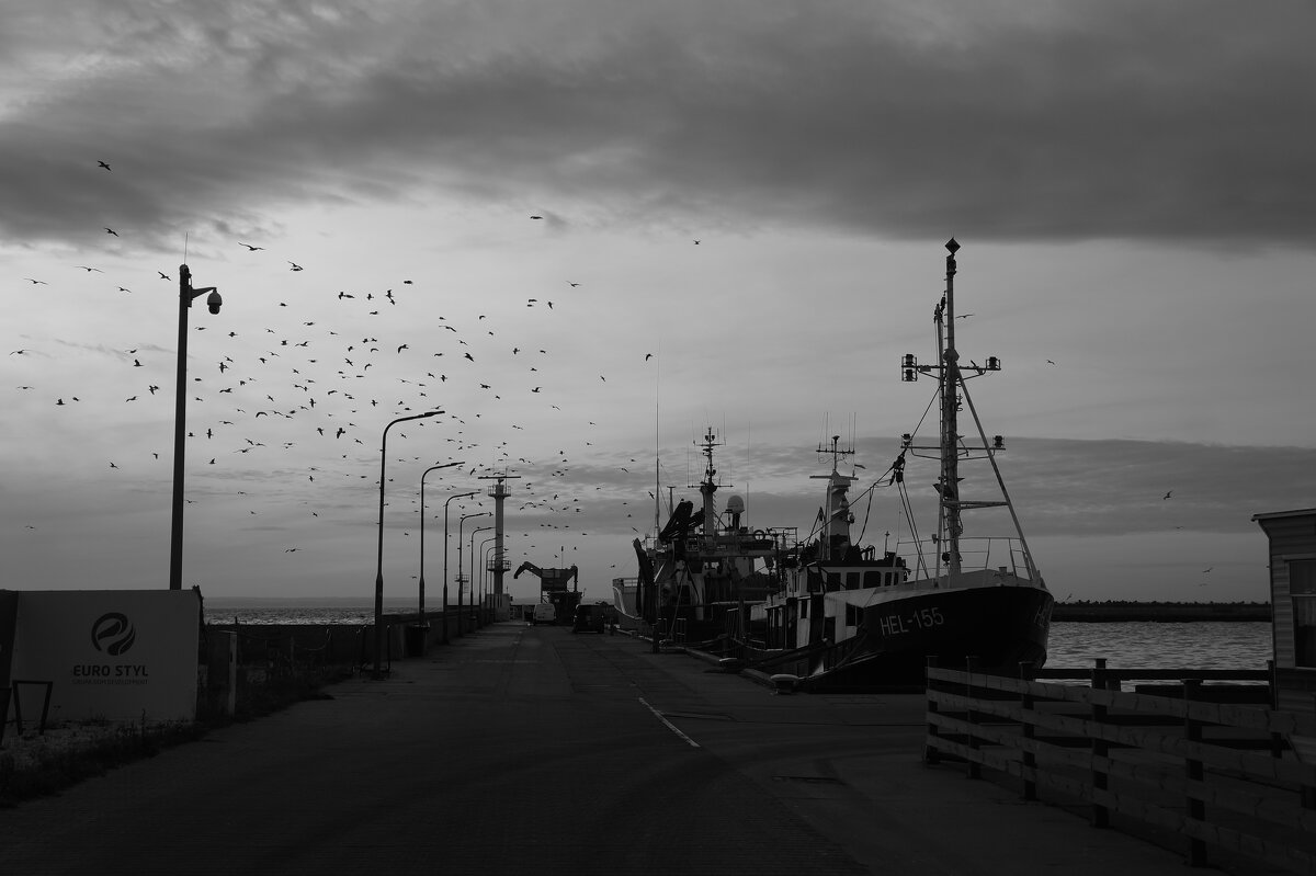 гавань рыболовецких лодок - Jiří Valiska