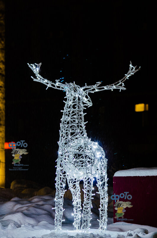 Новогодние украшения города Курска. - Руслан Васьков