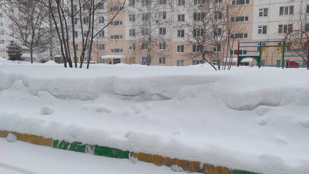 Наше снежное "богатство" - Татьяна Лютаева