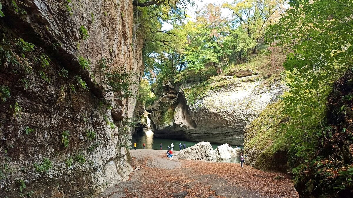 Голубая лагуна, Адыгея, осень 2025. - Екатерина Леш