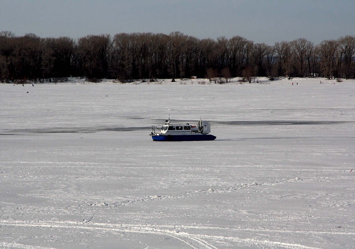 Зимняя переправа через Волгу. Самара - MILAV V