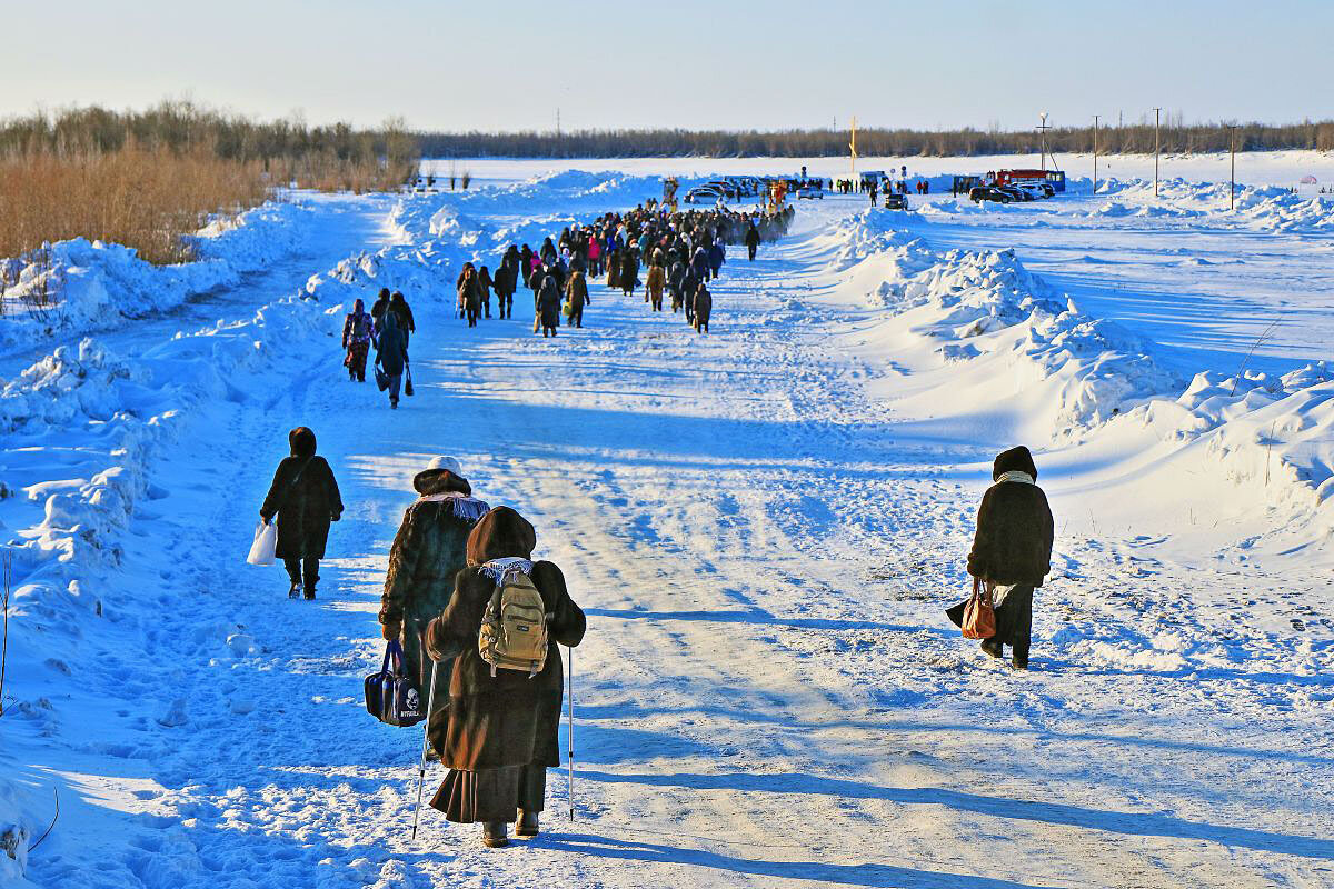 К Крещенской купели! - Владимир 