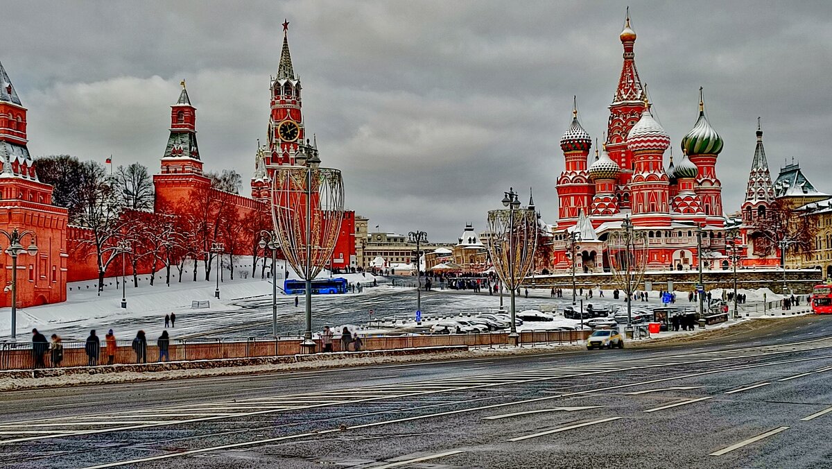 Новогодняя Москва - Наталья Лакомова