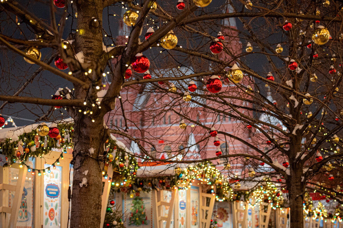 Новогодний декор на Красной площади - Илья Шенгелия