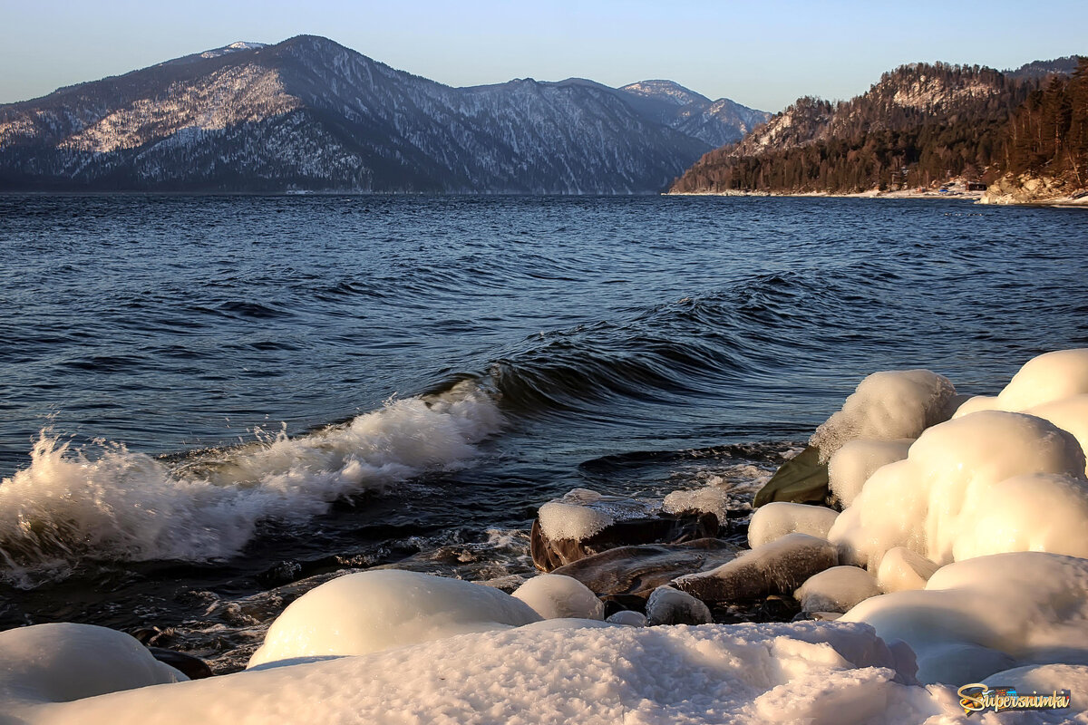 Телецкое озеро (берег Яйлю) - елена беликова