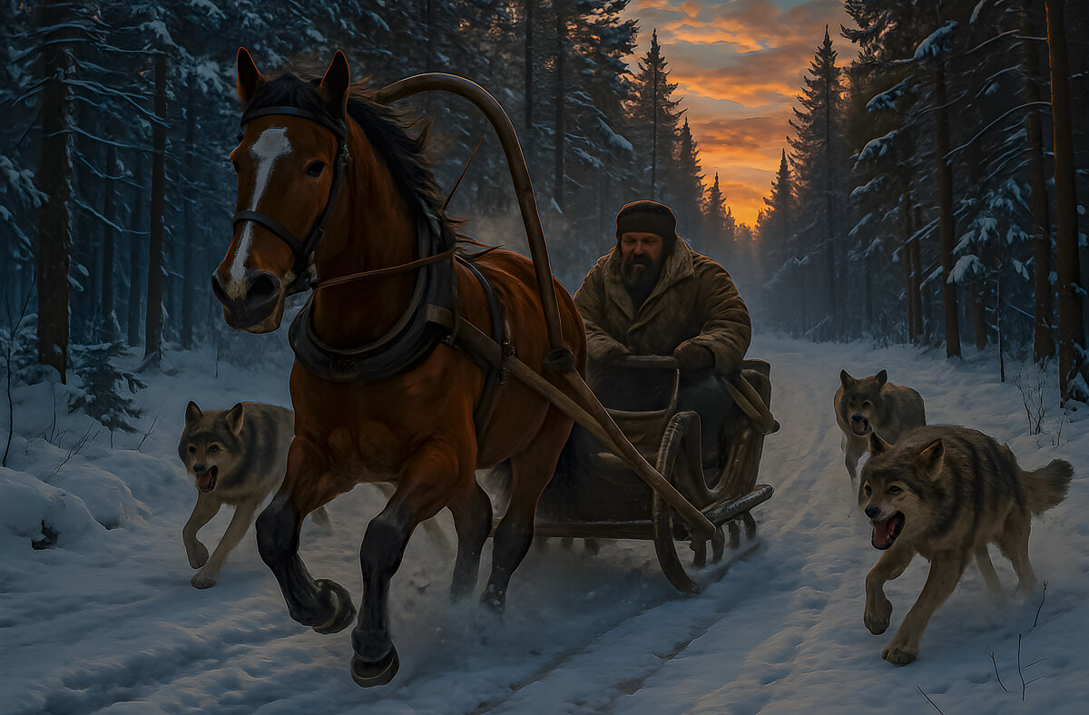 На зимней дороге - Aleksey Afonin