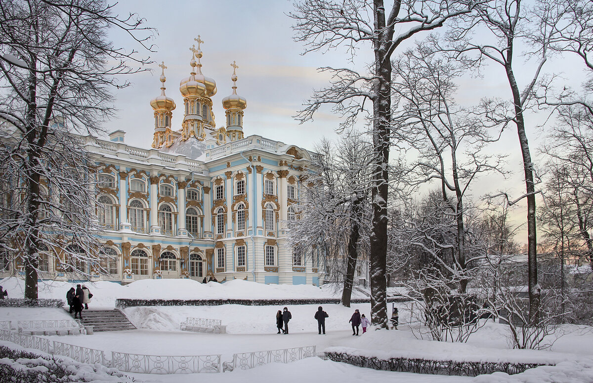 Зима в Царском селе. - Bosanat 