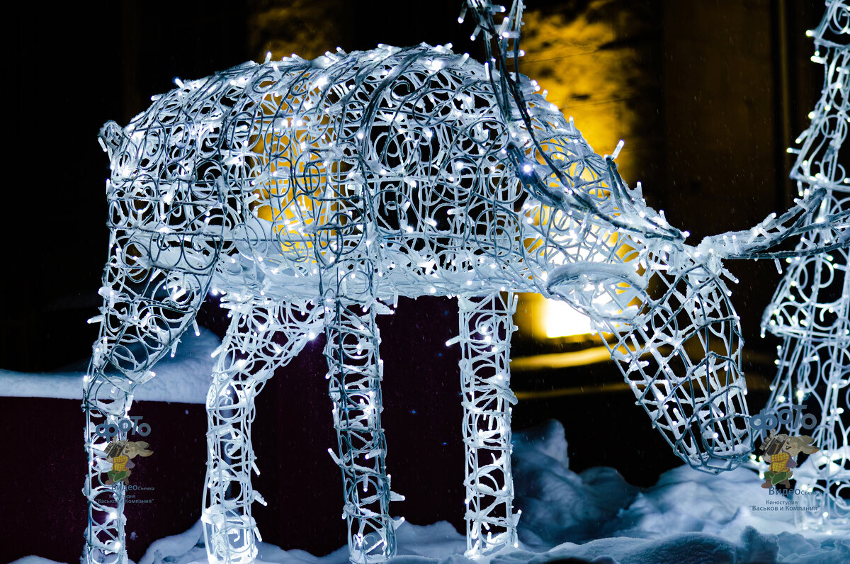 Новогодние украшения города Курска. - Руслан Васьков