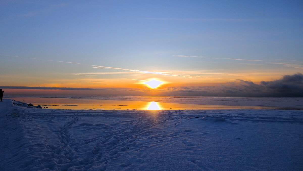 Закат над Финским заливом... - Sergey Gordoff