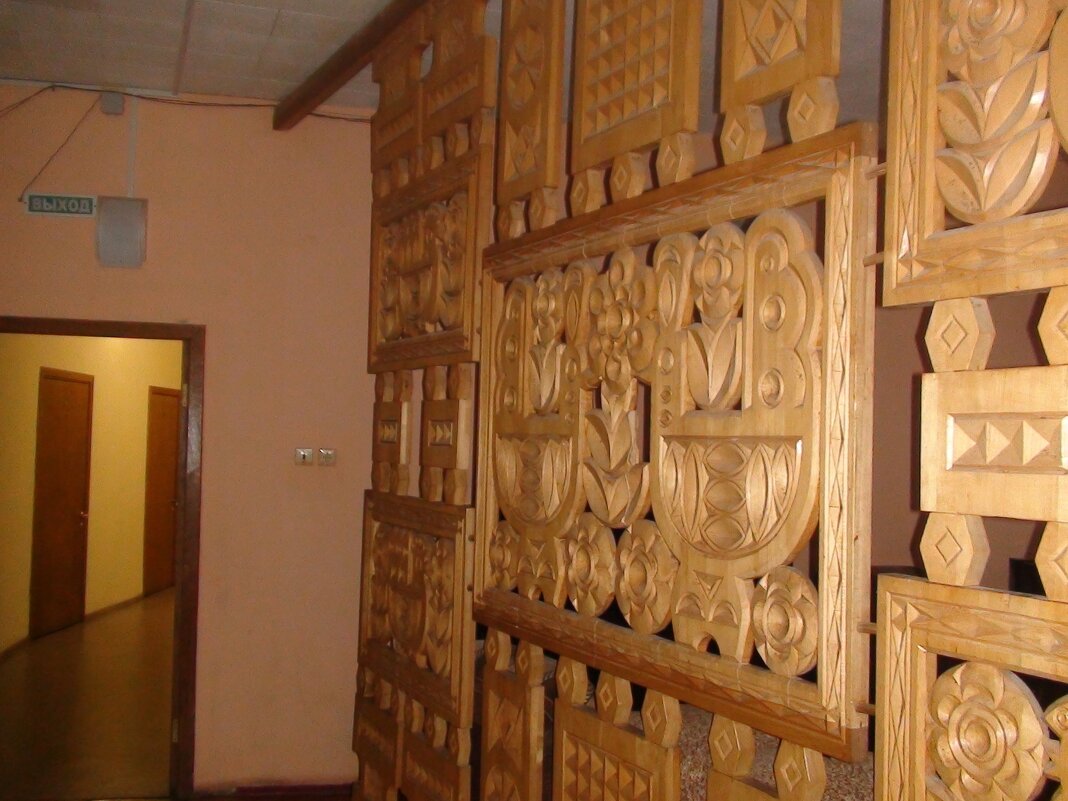 Резная деревянная перегородка - fogmeadowww m
