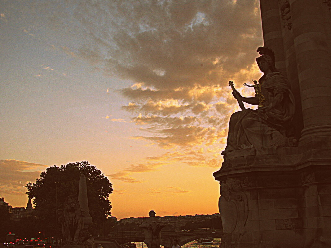 На автобусе по Парижу. - Владимир Драгунский