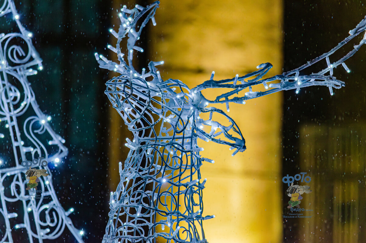 Новогодние украшения города Курска. - Руслан Васьков