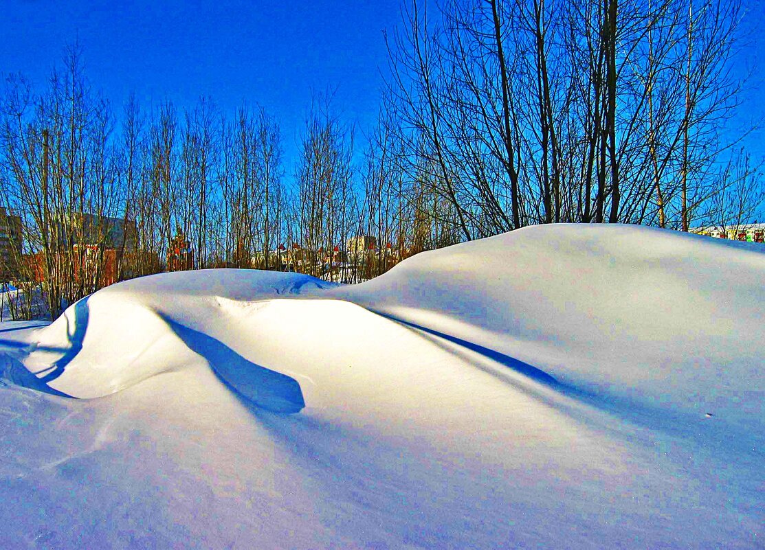 Февраль...Вот так намело сугробы! - Владимир 