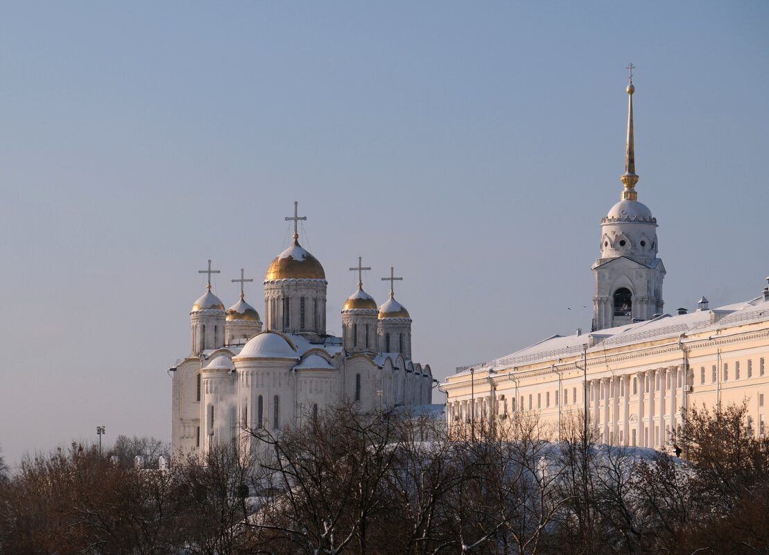 Собор морозным днем. - Андрей Зайцев Собор морозным днем. - Андрей Зайцев