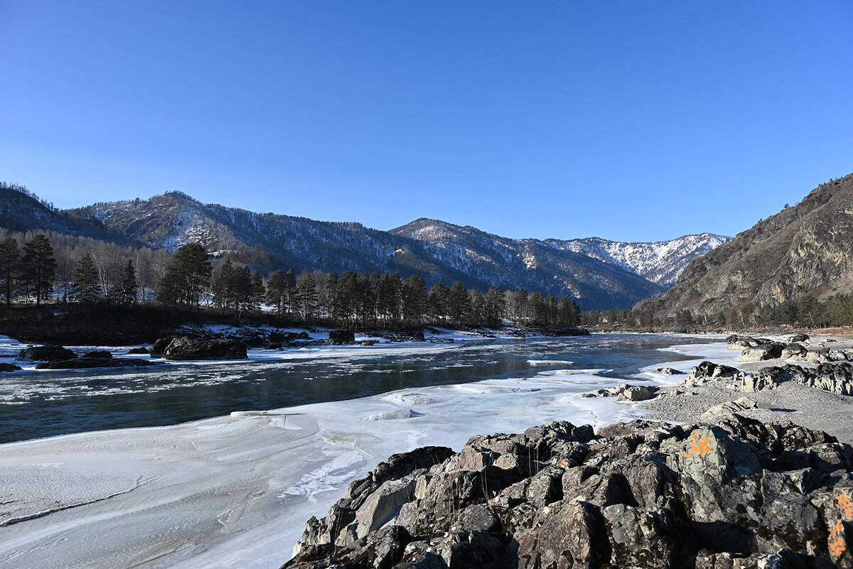 Зимняя Катунь - Валерий Медведев Зимняя Катунь - Валерий Медведев