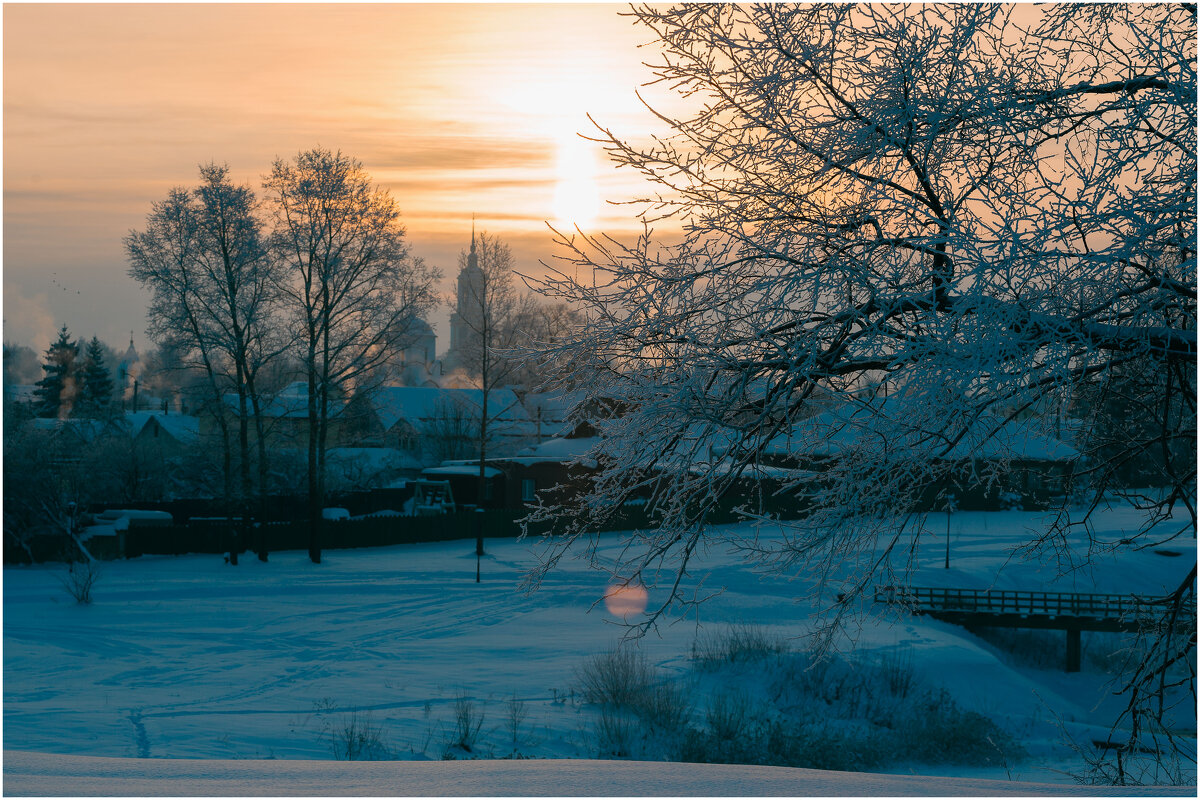 Утро. Суздаль.Мороз - Вячеслав Владимирович