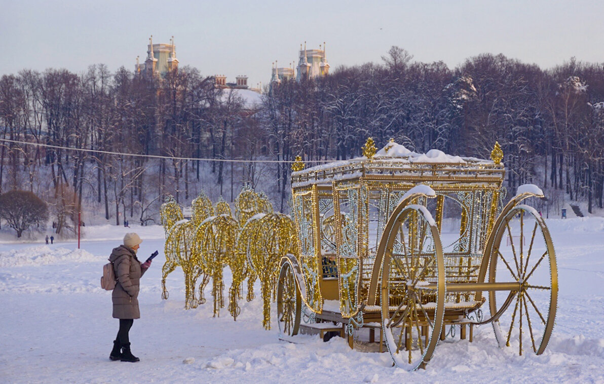 Зима в Царицыно - Ольга Зима в Царицыно - Ольга