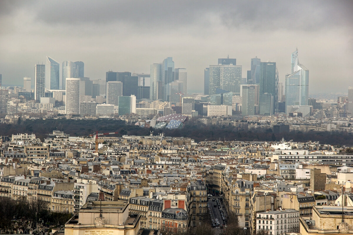 Париж с Эйфелевой башни - skijumper Иванов